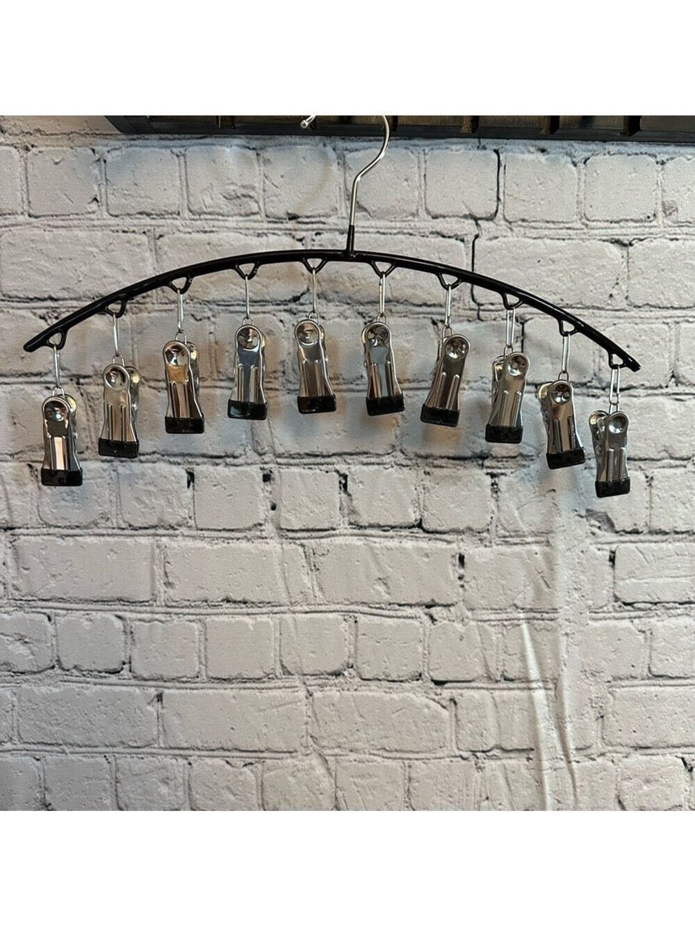 Black and Silver Yoga Pants Hanger